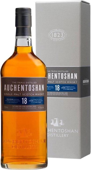 Image du produit Auchentoshan 18 ans (Single Malt, Scotch Whisky, 1 x 70 cl)
