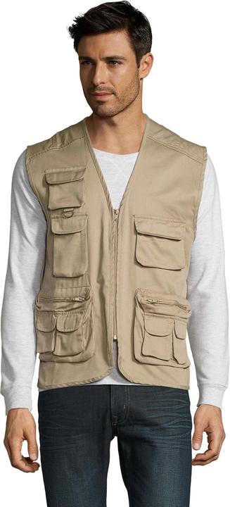 Immagine prodotto Sols Scaldacorpo a gilet selvaggio con zip e tasche (M)