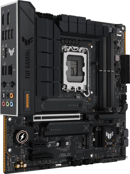 Produktbild ASUS TUF GAMING B760M-PLUS WIFI II (LGA 1700, Intel B760, mATX)