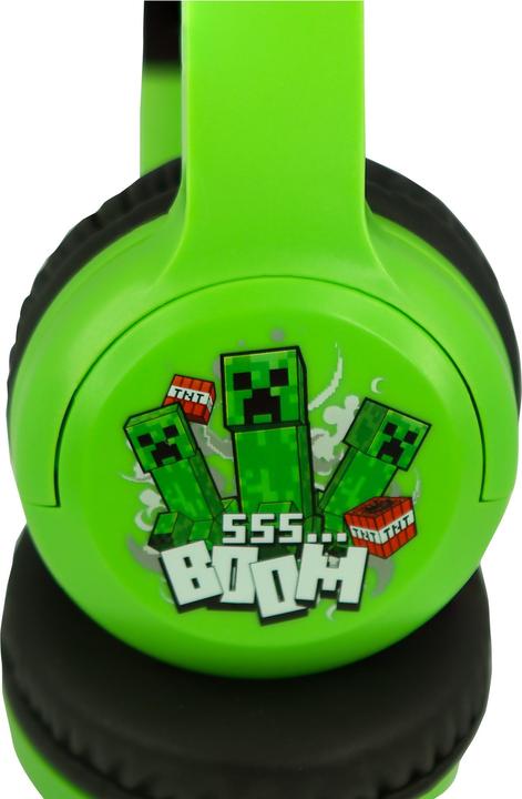 Produktbild OTL - MINECRAFT - CORE WIRELESS HEADPHONES (Bluetooth)