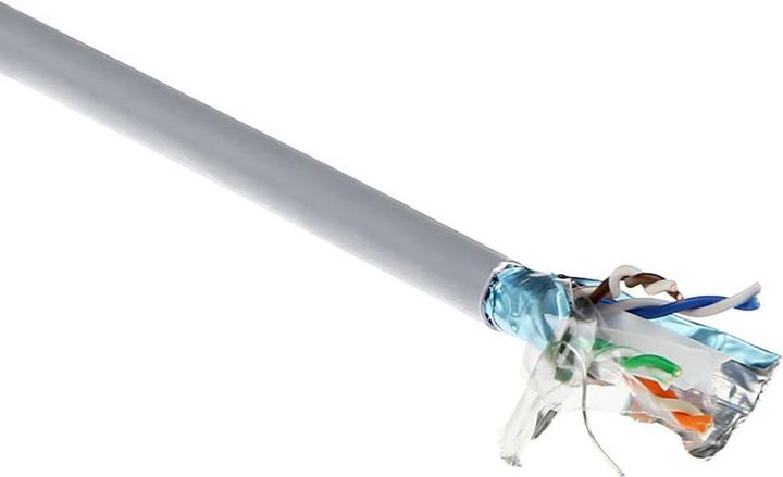 Actual product image CAT6A F/UTP solid twisted pair cable, PVC, AWG 23, CPR: B2ca, 500 m CAT6A F/UTP AWG23 SOLID 500M (F/UTP, CAT6a, 500 m)