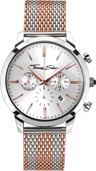 Thomas Sabo Herrenuhr Rebel (Chronograph, 4.20 mm)