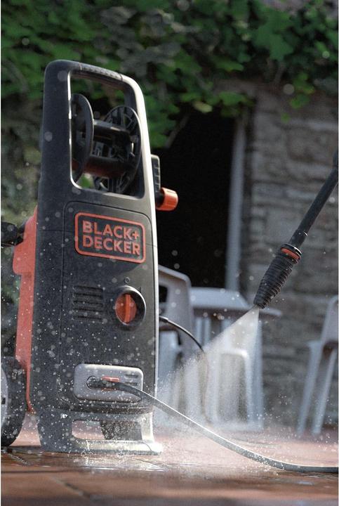 Actual product image Black & Decker Black+Decker High Pressure Cleaner with Patio Cleaner Deluxe and Brush BXPW2200PE (Electrical connection)