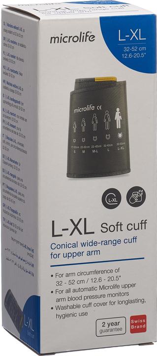 Microlife Manschette Oberarm L-XL 32-52cm anthrazit