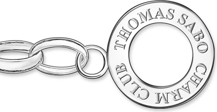 Produktbild Thomas Sabo Charm-Armband Classic Klein (19.50 cm, 925er Silber)