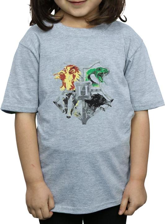 Immagine prodotto Hogwarts Painted Crest Maglietta Ragazze (116)