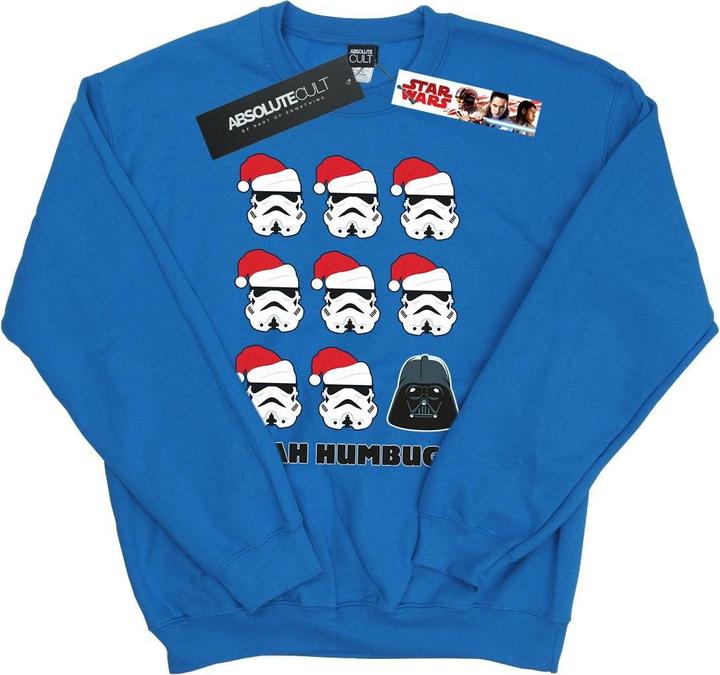 Actual product image Star Wars Mens Christmas Humbug Sweatshirt (XL)