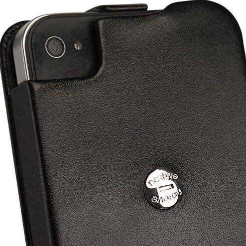 Productafbeelding Noreve Lederen omslag verticaal (Apple iPhone 4)