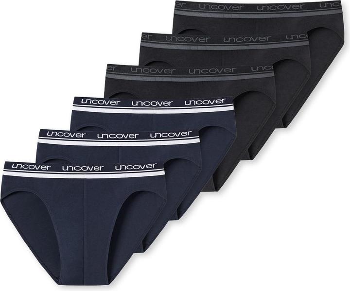 Produktbild Uncover by Schiesser 6er Pack Basic Rio Slip / Unterhose (S, 6er Pack)