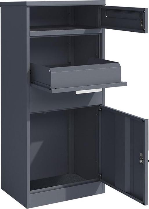 Image du produit Holmberg Boîte aux lettres pour colis 50x38x112cm anthracite