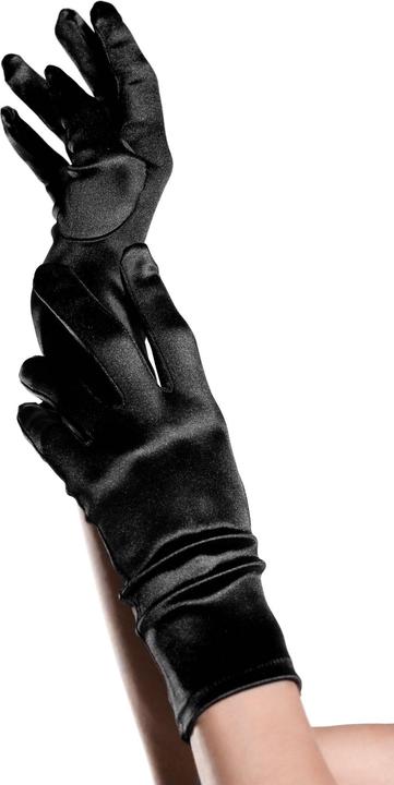 Leg Avenue Wrist Length Satin Gloves (One Size)