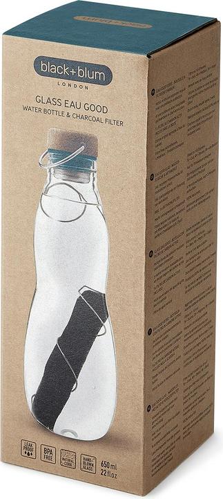 Actual product image Black + Blum Eau Good glass (optimised design), ocean, 650 ml (0.65 l)