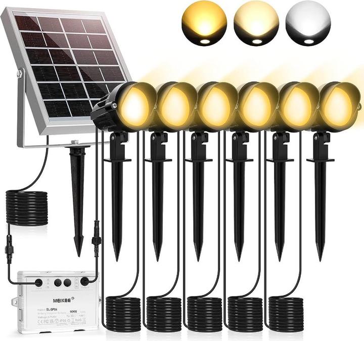 Lumina Swiss Solar Set LED Gartenspot (3600 lm, IP66)
