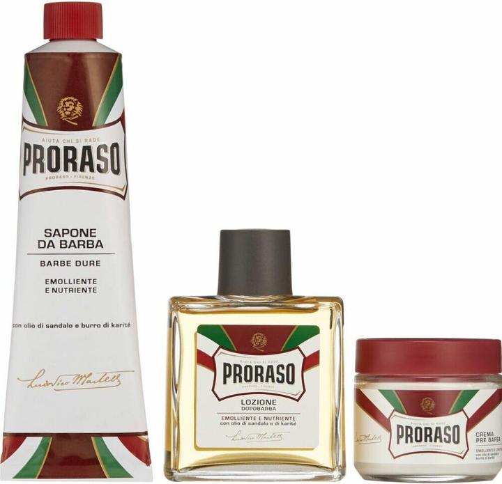 Immagine prodotto Proraso linea rossa (Set per la cura della barba)