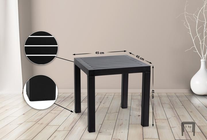 Image du produit CLP Table d'appoint Ocean, noir