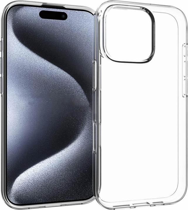 Cover-Discount iPhone 16 Pro - étui en caoutchouc silicone transparent (Apple iPhone 16 Pro)