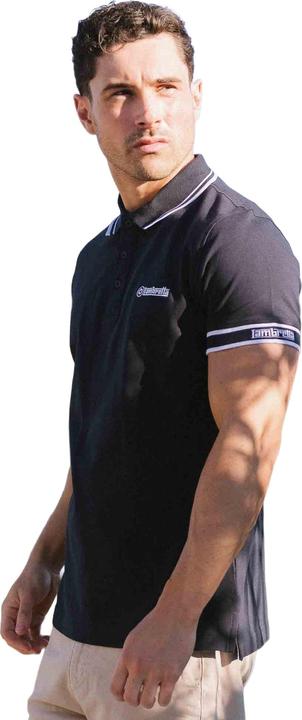 Immagine prodotto Lambretta SS25 Maglietta Polo Manica con Marchio Uomo (4XL)