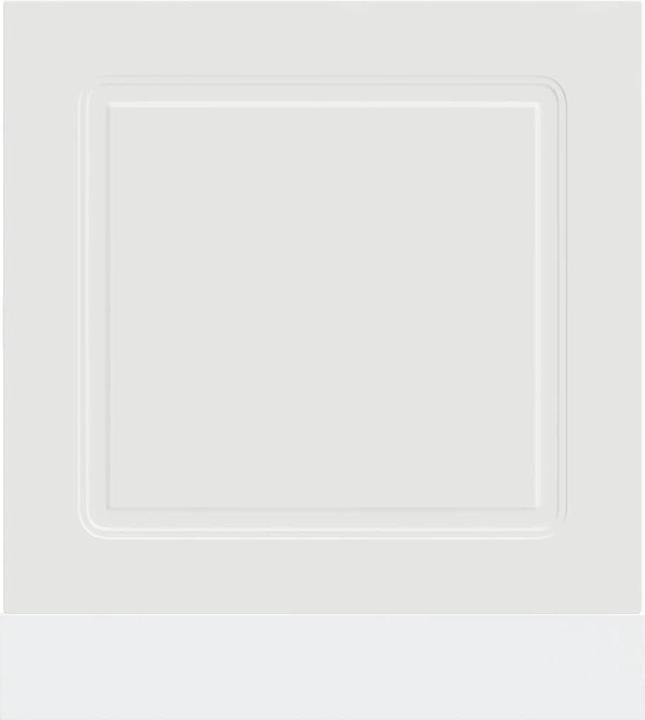 Produktbild VidaXL Geschirrspülerblende Kalmar Weiss 60x1,5x67 cm Holzwerkstoff