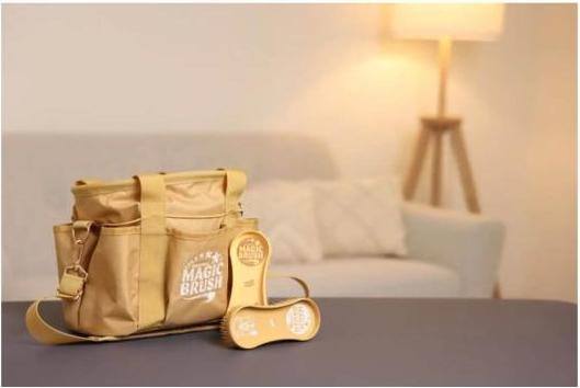 Actual product image Magic Brush Pet care bag for storing care products