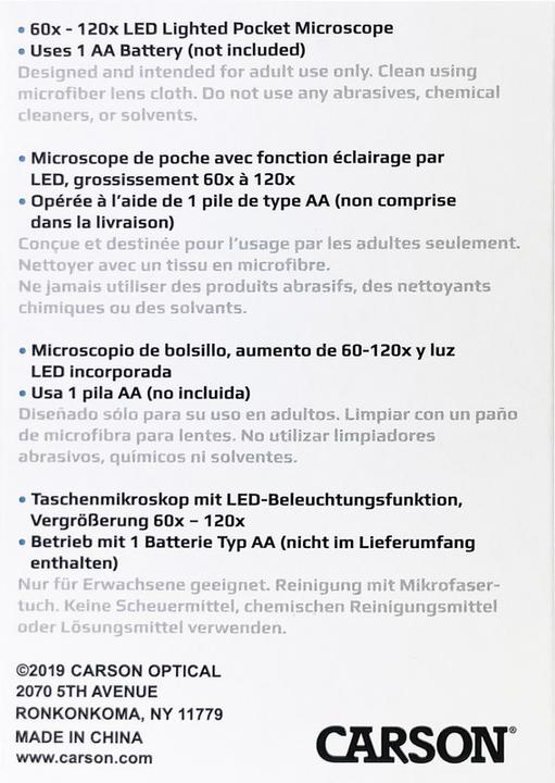 Produktbild Carson Optical MicroBrite plus