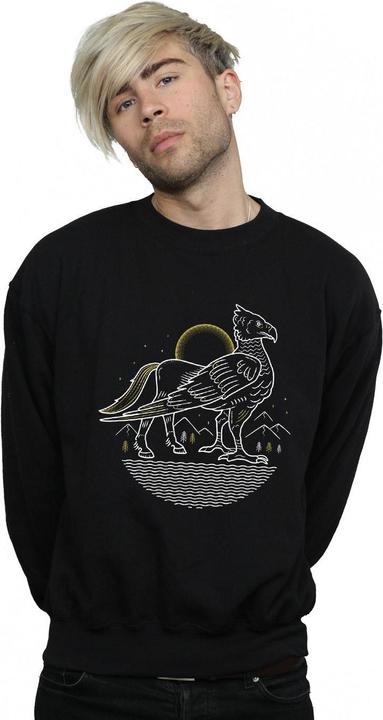 Immagine prodotto Buckbeak Line Art Felpa Uomo (S)