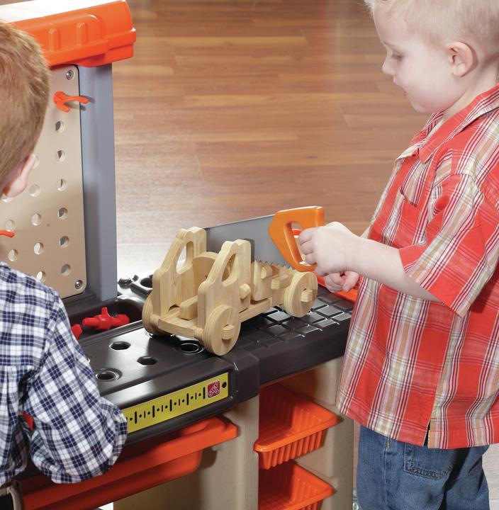 Actual product image Step2 Handyman Workbench Orange