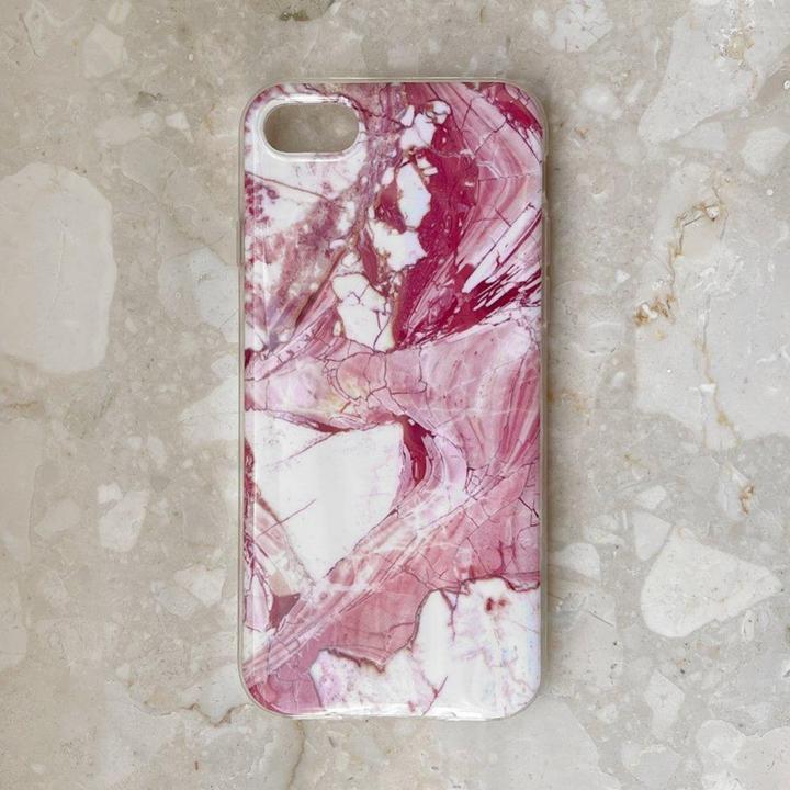 Image du produit Wozinsky Marble TPU case cover for Xiaomi Mi 10 Lite pink (Mi 10 Lite)