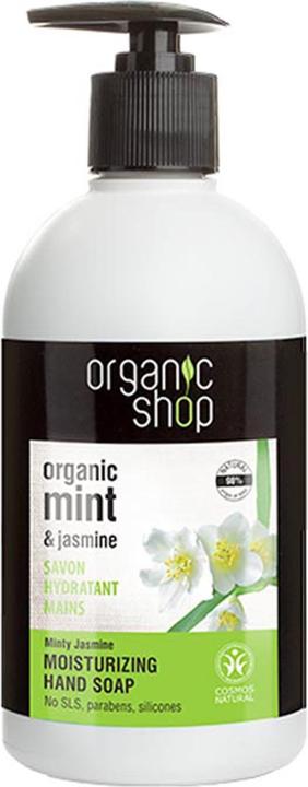 Organic Shop Organic Minty Jasmine (Handseife Nachfüllpackung, 500 ml)