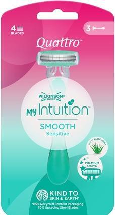 Image du produit Wilkinson Quattro For Women Sensitive Razor 3Pcs (3 x)