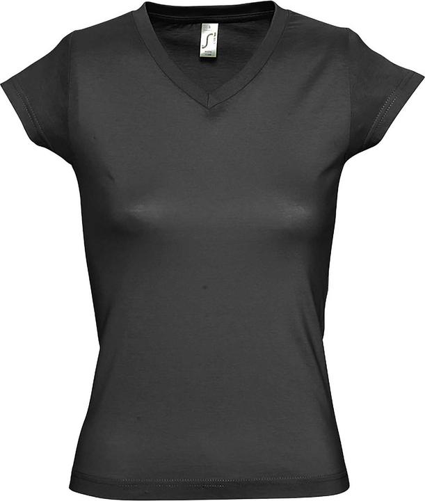 Actual product image Sols Moon Tshirt Short Sleeve V Neck (M)