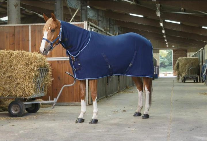 Actual product image Riding World Polar fleece blanket with neck (135 cm)