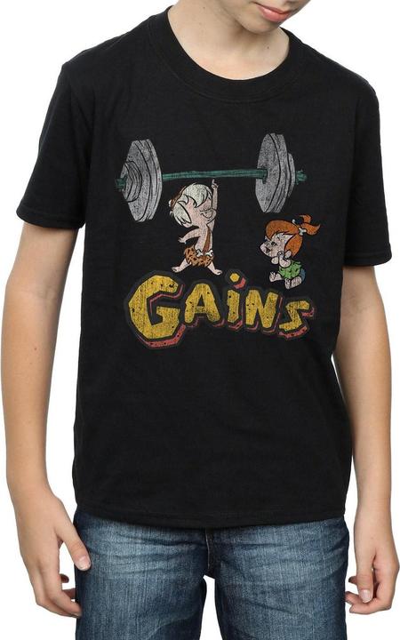 Produktbild The Flintstones Bam Bam Gains Distressed TShirt Jungen (140, 146)