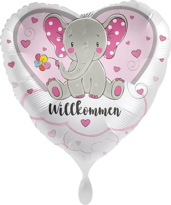 Produktbild Premioloon Willkommen Elefant Ballon