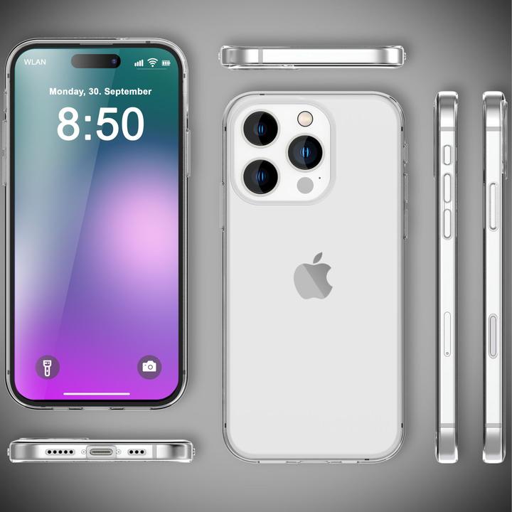 Immagine prodotto Nalia Manicotto in silicone trasparente (Apple iPhone 16 Pro Max)