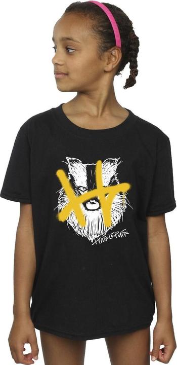 Immagine prodotto Hufflepuff Pop Spray Maglietta Ragazze (140, 146)