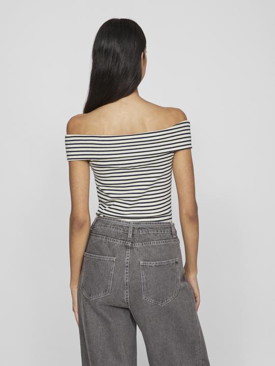 Image du produit Vila Top off shoulder rayé (XS)