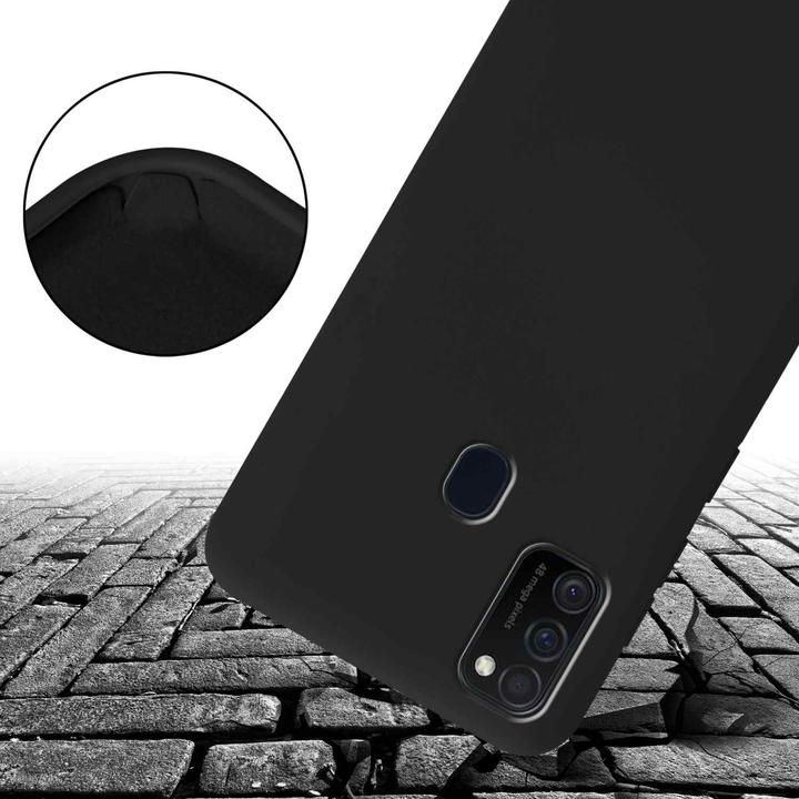Immagine prodotto Cadorabo TPU coprire il telefono cellulare a catena liquido (Samsung Galaxy M21, Samsung Galaxy M30s)