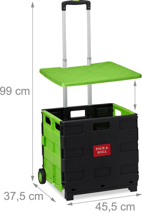 Actual product image Relaxdays Shopping trolley
