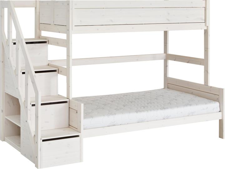Lifetime Kidsrooms Familiy Etagenbett mit Treppe (120 x 200 cm)