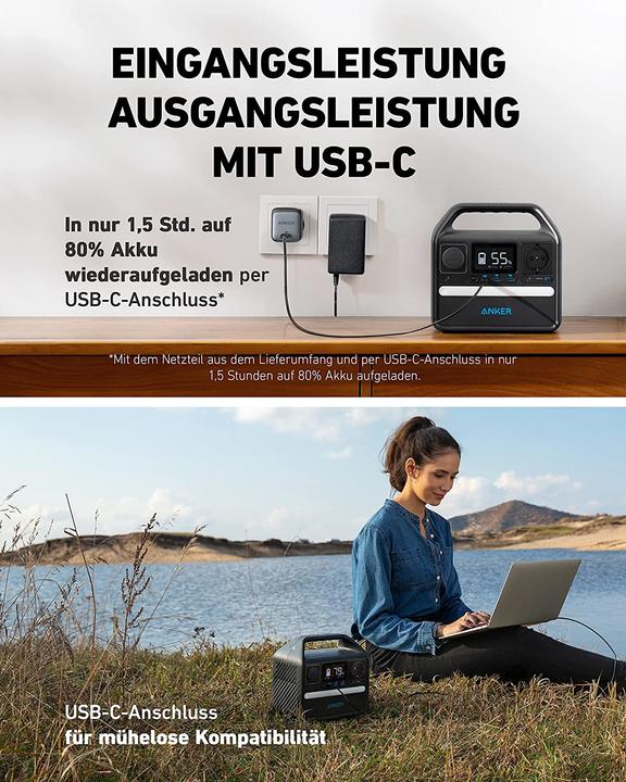 Productafbeelding Anker 521 PowerHouse (256 Wh, 4.34 kg)