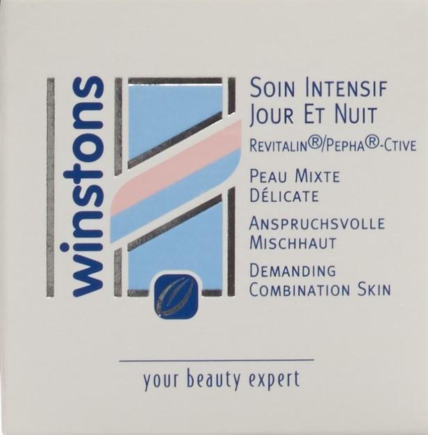 Immagine prodotto Winstons Jour+Nuit Soin pelle mista sensibile al sapone (50 ml, Crema 24h)
