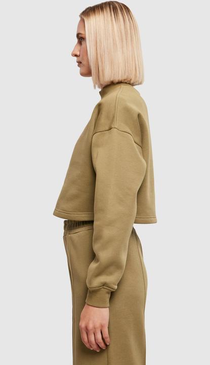 Actual product image Urban Classics Ladies Cropped Oversized Sweat High Neck Crew - 14225 (M)