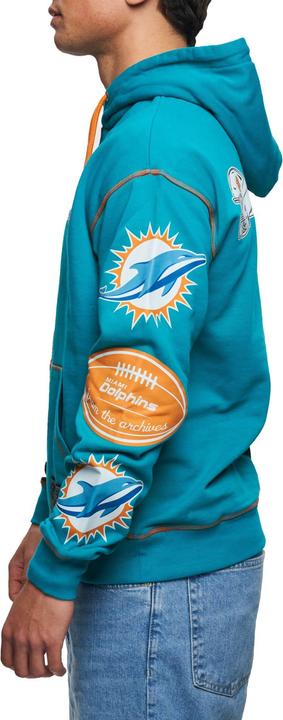 Produktbild Recovered Re:covered Fleece Hoody - INK DYE Miami Dolphins - XL (XL)
