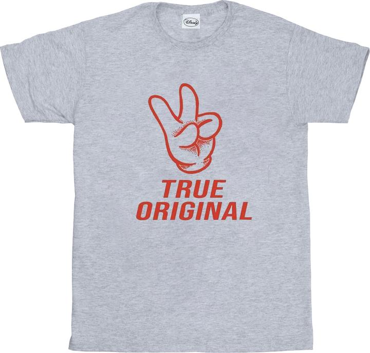 Actual product image Disney Mens Mickey Mouse True Original T-Shirt (XL)
