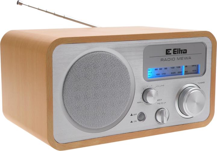 Actual product image Elta MEWA Personal Analog Silver (FM, LW)