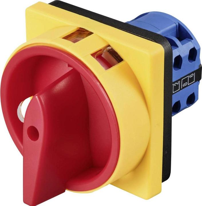 Image du produit Tru Components TC-LW26-20 GS20/04-2 Nockenschalter 20 A 690 V 1 x 90 ° Gelb, Ro