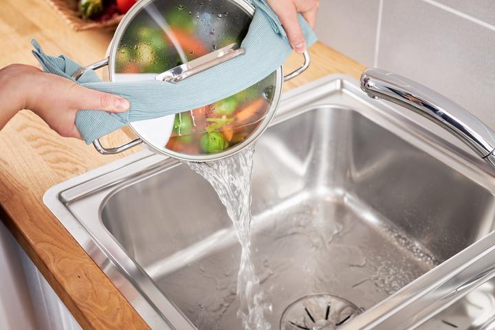 Image du produit Rösle Casserole EXPERTISO gris acier (24 cm, Casserole, Acier inoxydable)