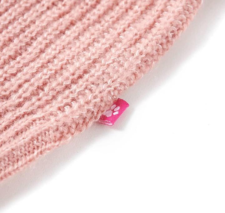 Image du produit VidaXL Gilet enfant tricoté rose clair 128,Matériau : 67 (128)