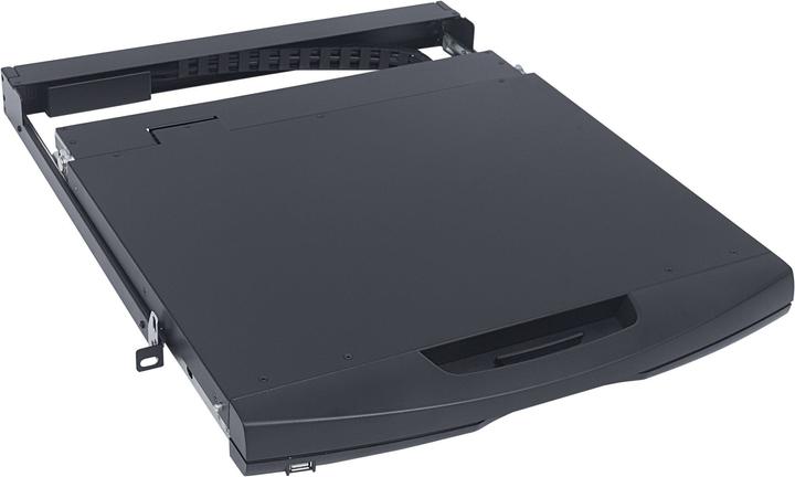 Actual product image Intellinet rackmount LCD console for modular KVM switches