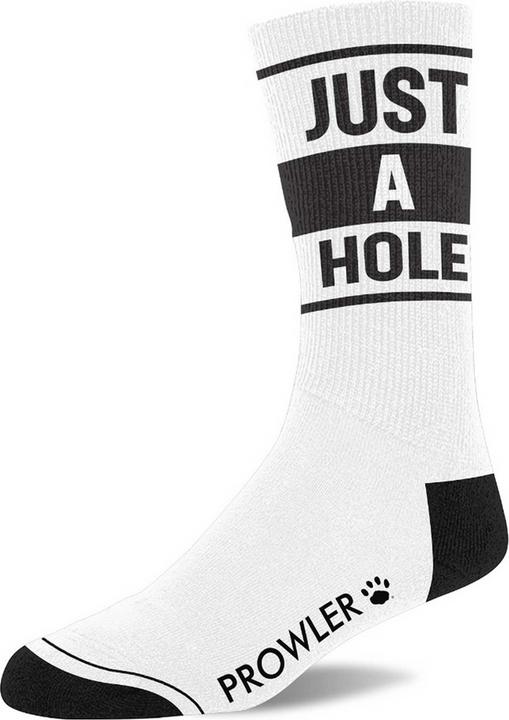 Productafbeelding Prowler Just A Hole Socks - White/Black (Eén maat voor iedereen)